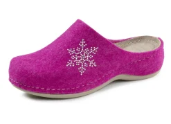 LAURINA Damenschuhe|Schuhe>Pantoffel mit pfiffiger Nietenzier