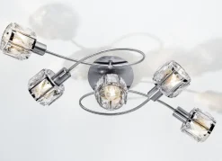 Möbel></noscript>LED-Leuchte aus Metall EDELSTAHL