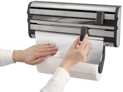 LEIFHEIT Ordnung|Haushaltshelfer>Wandrollenhalter aus hochwertigem , rostfrei EDELSTAHL