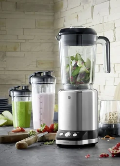 WMF Haushaltshelfer|Elektrische Küchengeräte>Leistungsstarker Standmixer EDELSTAHL