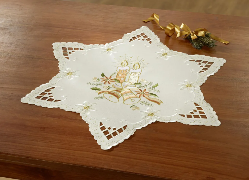 Tischdecken|Dekoration>Liebevoll bestickte Tisch- und Raumdekoration MULTICOLOR