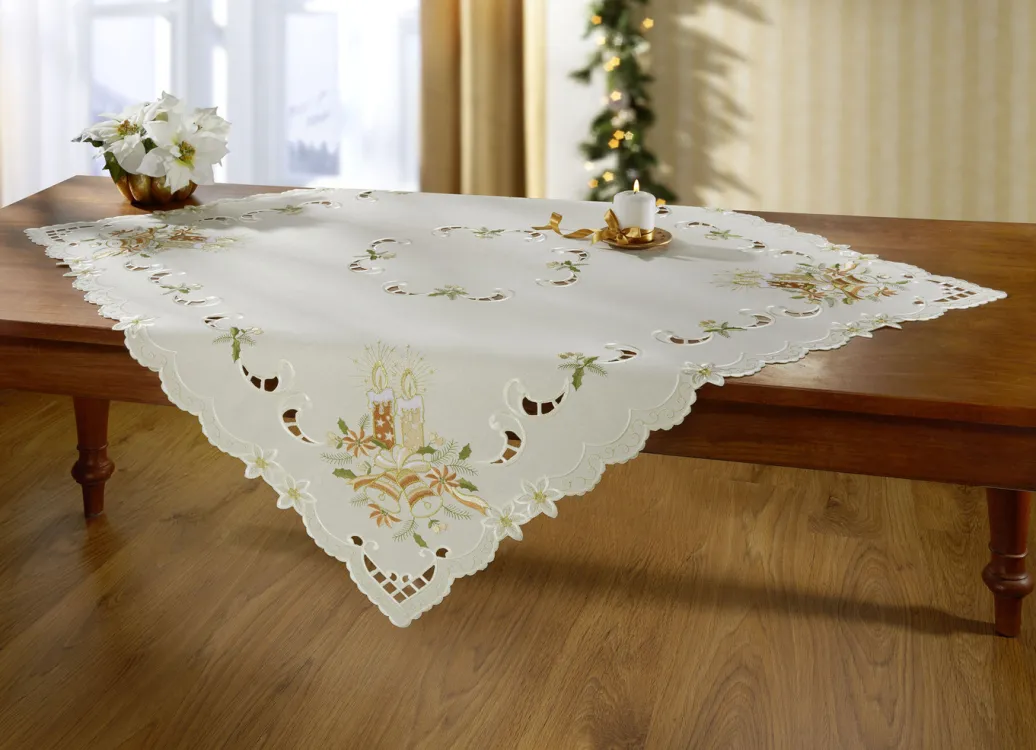 Tischdecken|Dekoration>Liebevoll bestickte Tisch- und Raumdekoration MULTICOLOR