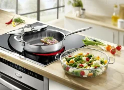 LIVINGTON Töpfe & Pfannen>Titan Pan Pfannen und Kochtöpfe EDELSTAHL