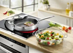 LIVINGTON Töpfe & Pfannen>Titan Pan Pfannen und Kochtöpfe EDELSTAHL