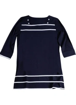 Shirts>Longshirt mit Karree-Ausschnitt in 3 Farben