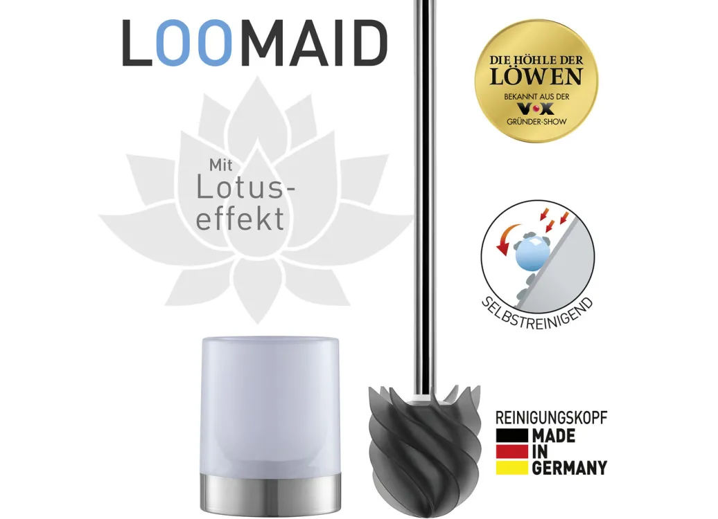 Reinigung|Möbel>LOOMAID Silikon-WC-Bürste