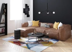 Heimtextilien>Luxuriöser Teppich aus der Gino Falcone Kollektion MULTICOLOR