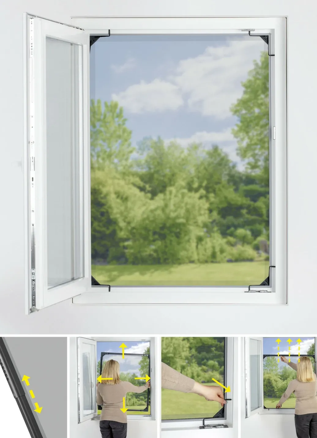 EASYMAXX Gartengeräte Und Zubehör>Magic-Fit Moskitonetz