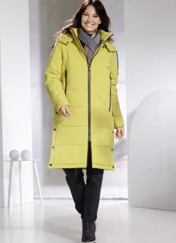 Jacken & Mäntel>Mantel mit abnehmbarer Kapuze