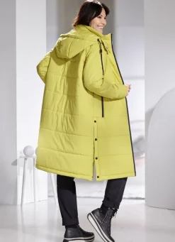 Jacken & Mäntel></noscript>Mantel mit abnehmbarer Kapuze