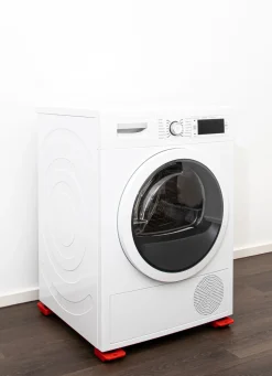 Alltagshilfen></noscript>Möbel-Heber und 4 Transport-Rollen ROT-SCHWARZ