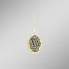 Damen-Goldschmuck>Medaillon mit Leopardenmuster