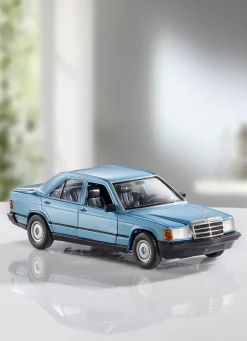 Bburago Dekoration>Mercedes 190E BLAU