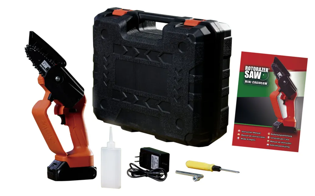 Gartenpflege>Mini-Kettensäge Rotorazer SCHWARZ