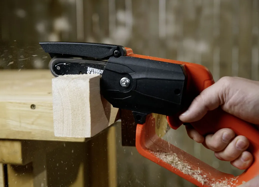 Gartenpflege>Mini-Kettensäge Rotorazer SCHWARZ