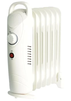 Wohlbefinden|Technik>Mobiler und überall einsetzbarer Öl-Radiator WEISS
