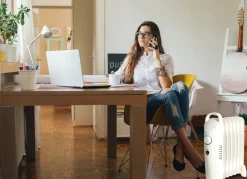 Wohlbefinden|Technik></noscript>Mobiler und überall einsetzbarer Öl-Radiator WEISS