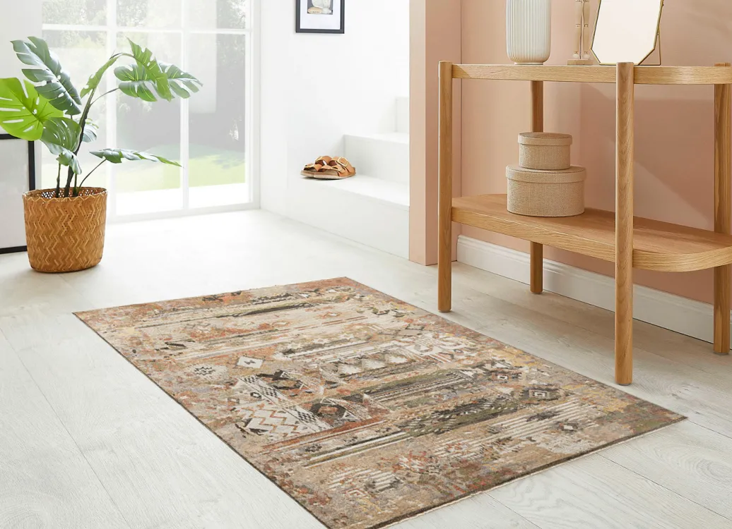 Heimtextilien>Moderne Brücken, Galerie und Teppiche MULTICOLOR