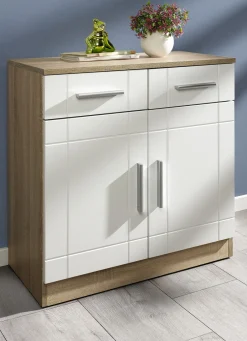 Möbel>Moderne Kommode mit matten Tiefzieh-Fronten