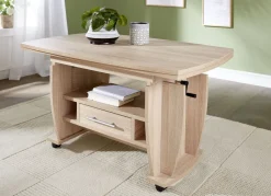 Möbel></noscript>Moderner Couchtisch auf Rollen