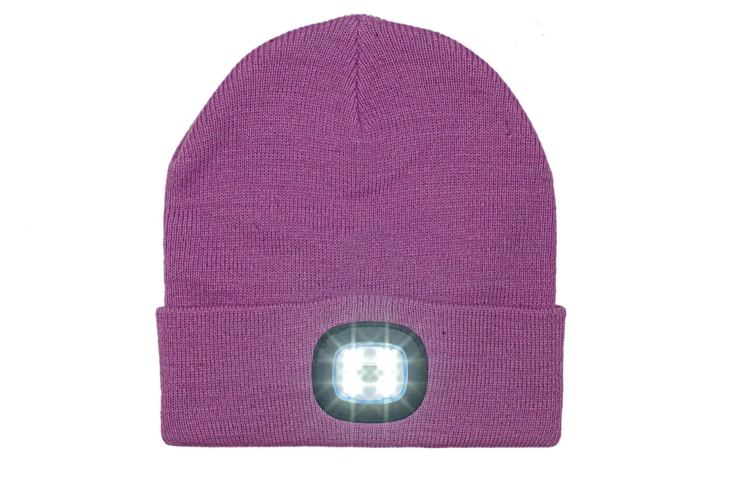 Bekleidung & Strümpfe|Accessoires>Modische Mütze mit integrierter, herausnehmbarer LED-Lampe