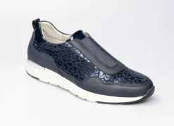 Schuhe|Damenschuhe>Modischer Stretch-Sneaker im Leo-Look