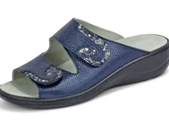 MUBB Damenschuhe|Schuhe>, bequeme Damen-Pantoletten, Weite H, mit herausnehmbarem Fußbett