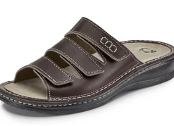 MUBB Herrenschuhe|Schuhe></noscript>, bequeme Herren-Pantoletten, Weite H, mit herausnehmbarem Fußbett