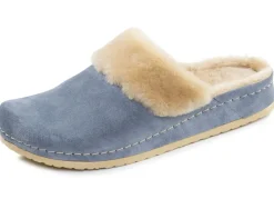 MUBB Damenschuhe|Schuhe>, warme Damen-Hausschuhe, Weite H, mit Lammfell