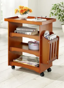 Möbel>Multifunktions-Wagen mit Leichtlaufrollen