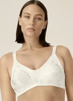 NATURANA Damenwäsche|Wäsche></noscript>Minimizer-BH mit dezent glänzendem Floraldruck