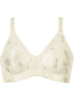 NATURANA Damenwäsche|Wäsche></noscript>Minimizer-BH mit dezent glänzendem Floraldruck