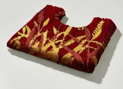 GRUND Heimtextilien></noscript>Naturnahe Badgarnitur mit Gräsermotiv