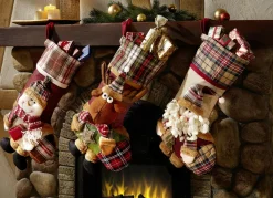 Weihnachtliche Geschenkideen>Nikolausstiefel, 3er-Set BUNT