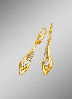 Damen-Goldschmuck>Ohrringe in Bicolor