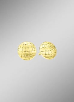 Damen-Goldschmuck>Ohrstecker mit Schlangen-Muster