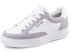 PETER KAISER Damenschuhe|Schuhe>Schnür-Sneaker aus Nappa- und Veloursleder