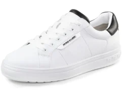 PETER KAISER Schuhe|Damenschuhe>Schnür-Sneaker aus Nappaleder WEISS