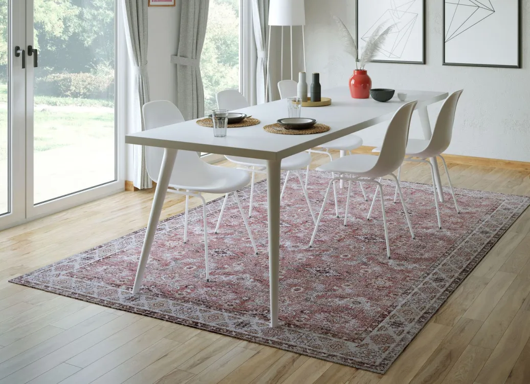 Heimtextilien>Pflegeleichte Teppiche von Gino Falcone ROST