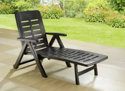 Gartenmöbel></noscript>Pflegeleichte und wetterfeste Rollliege Smeraldo