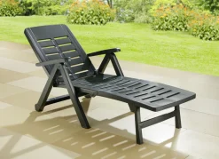 Gartenmöbel></noscript>Pflegeleichte und wetterfeste Rollliege Smeraldo