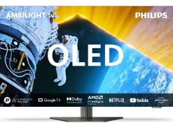 PHILIPS Technik></noscript>OLED809/12 4K-Ultra-HD OLED-Ambilight-Fernseher SILBER