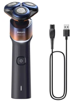 PHILIPS Schönheit & Körperpflege|Technik>Shaver Series 5000X X5012/00 Akku-Rasierer BLAU-ORANGE