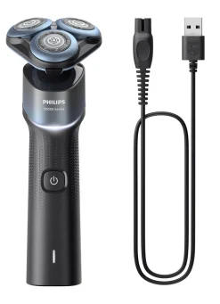 PHILIPS Schönheit & Körperpflege|Technik>Shaver Series 5000X X5006/00 Akku-Rasierer SCHWARZMETALLIC-HELLBLAU