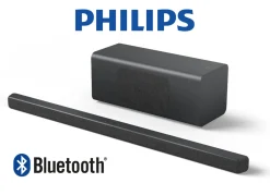 PHILIPS Technik>TAB6309/10 Soundbar 2.1 mit kabellosem Subwoofer SCHWARZ