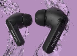 PHILIPS Technik></noscript>TAT2206BK/00 In-Ear Kopfhörer inkl. Ladeschale