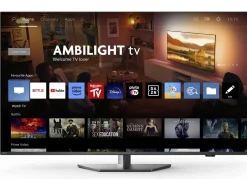 PHILIPS Technik></noscript>The One 4K Ultra-HD Ambilight-LED-TV ANTHRAZIT