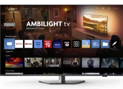 PHILIPS Technik></noscript>The One 4K Ultra-HD Ambilight-LED-TV ANTHRAZIT