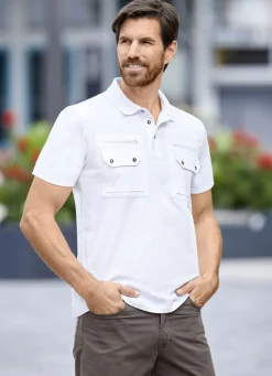 Shirts & Sweatshirts>Poloshirt in 3 Farben