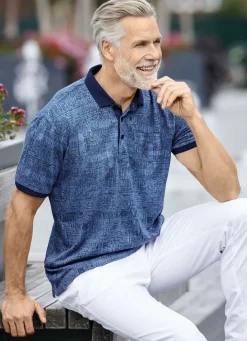 Shirts & Sweatshirts>Poloshirt mit Brusttasche BLAU